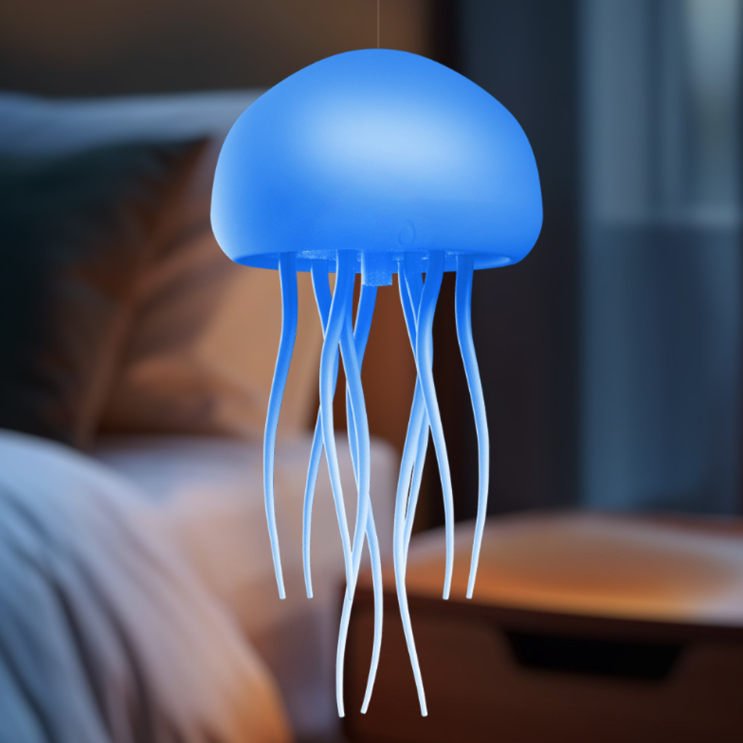 jelly glow night light – ocean vibes jellyfish lamp