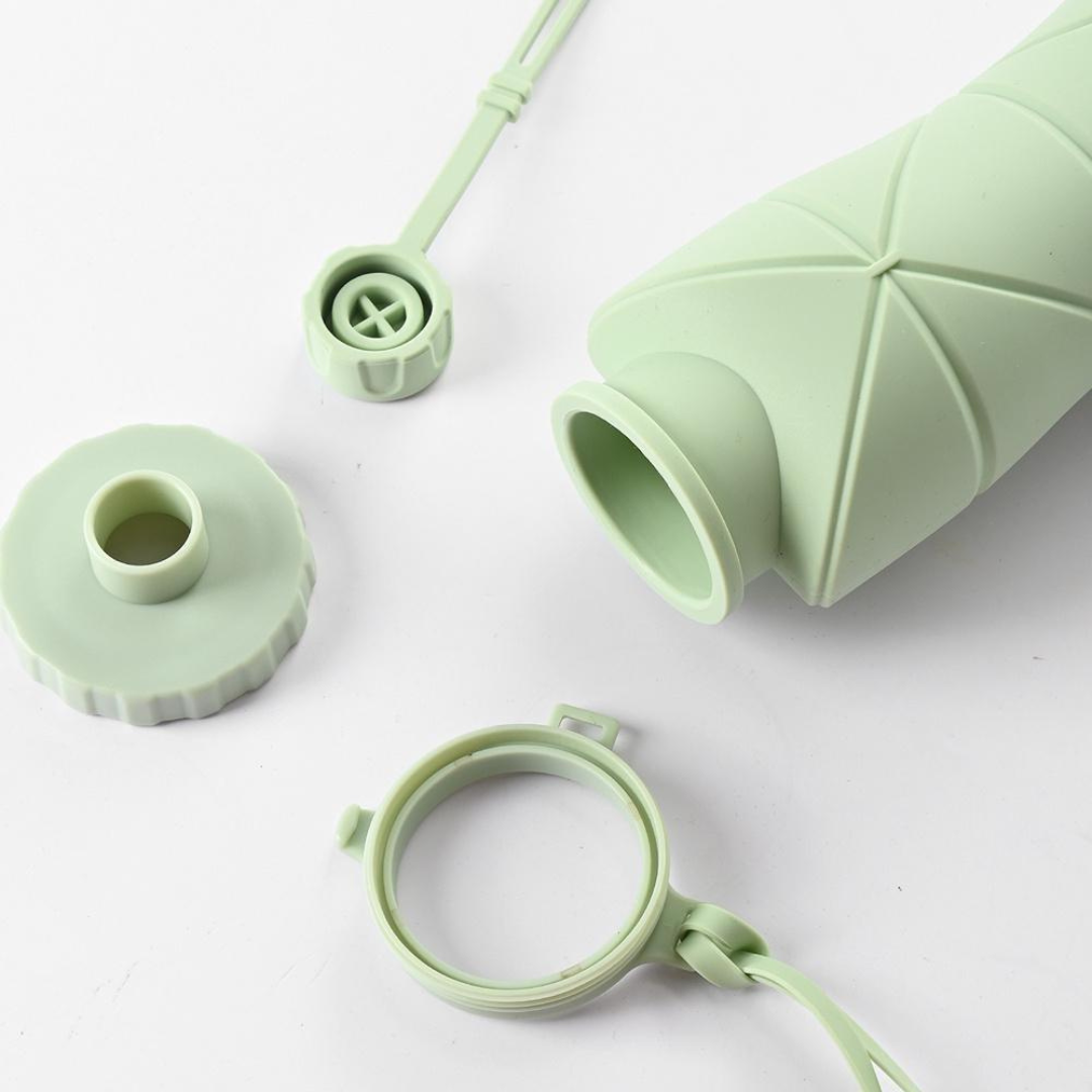 folding water bottle – 600ml for hiking & travel