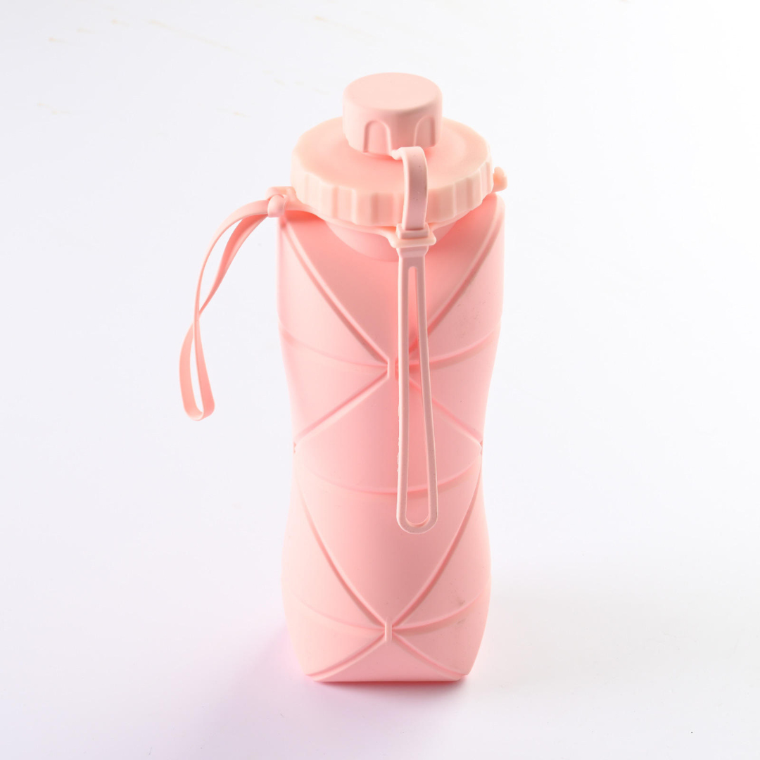 folding water bottle – 600ml for hiking & travel