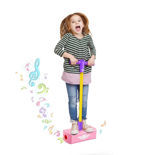 crazy jumper fun toy - jumping stick for kids