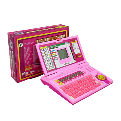 educational notebook - english learner laptop