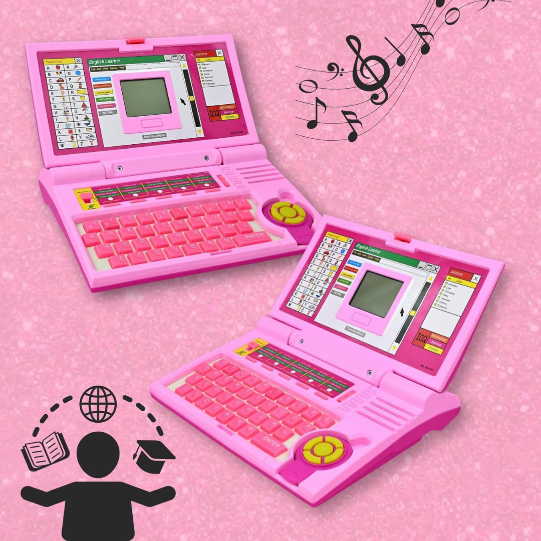 educational notebook - english learner laptop