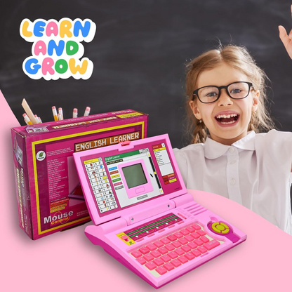 educational notebook - english learner laptop