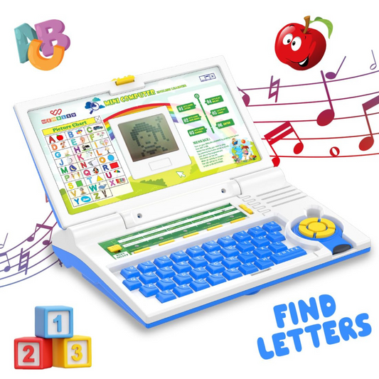 educational notebook - english learner laptop