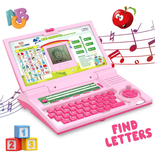educational notebook - english learner laptop