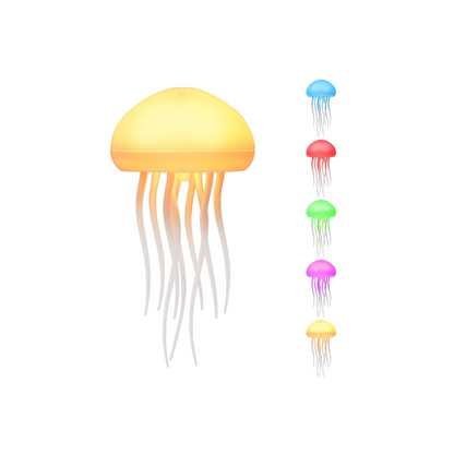 jelly glow night light – ocean vibes jellyfish lamp