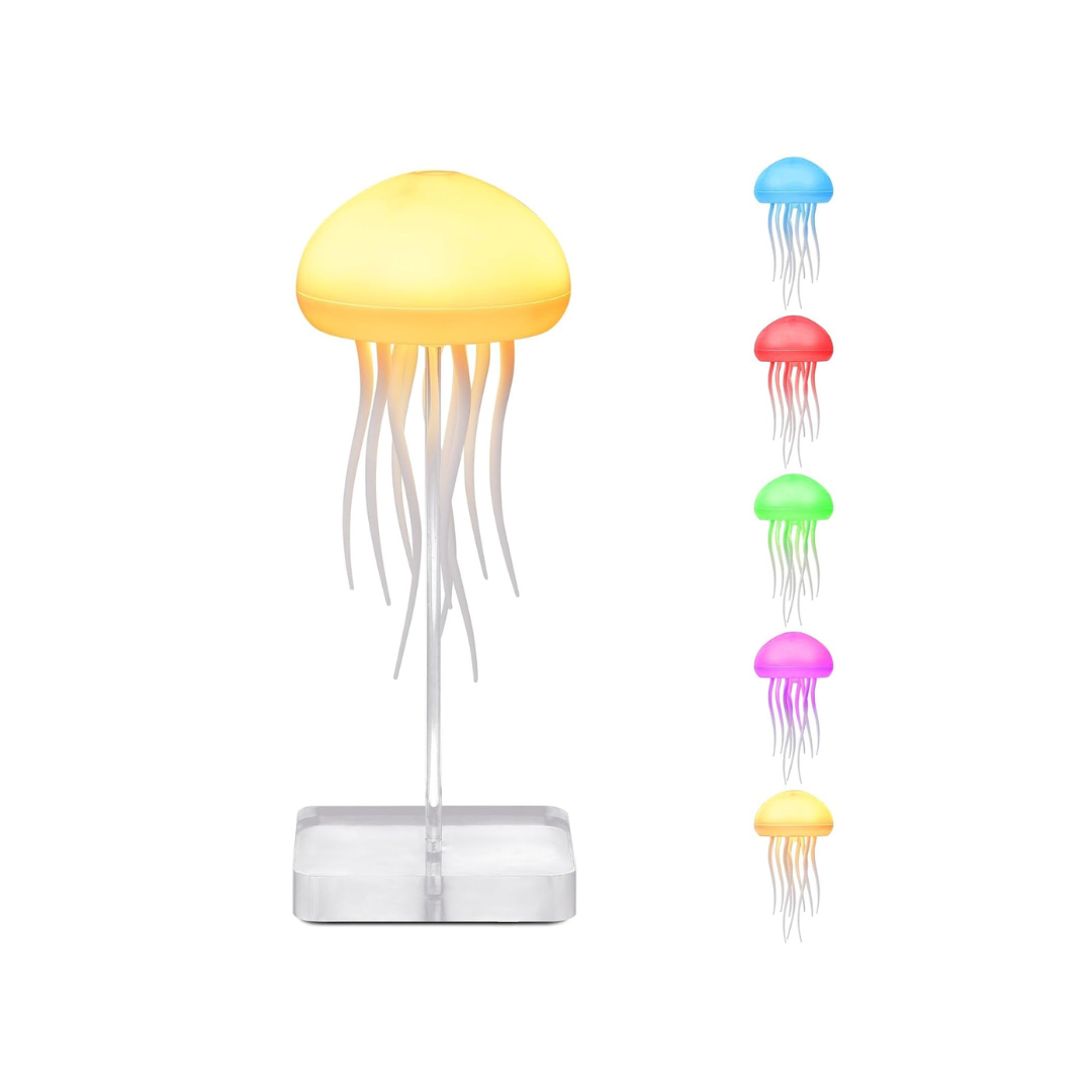 jelly glow night light – ocean vibes jellyfish lamp
