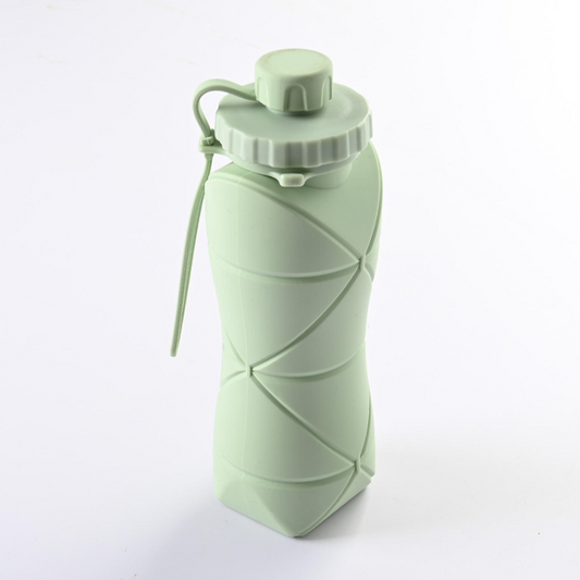 folding water bottle – 600ml for hiking & travel