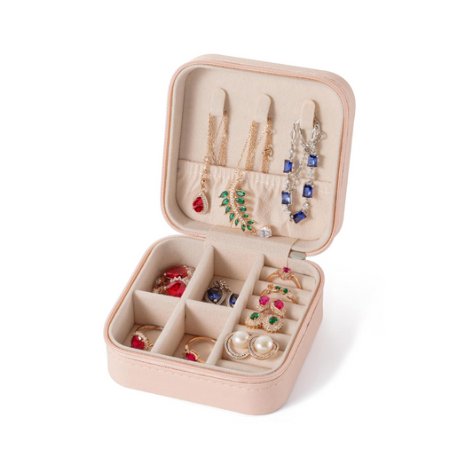 jewellery storage box – lightweight & zippered