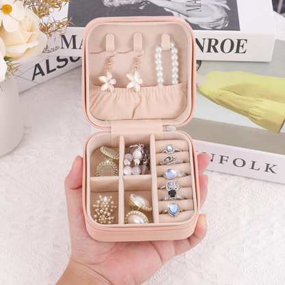 jewellery storage box – lightweight & zippered