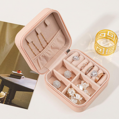 jewellery storage box – lightweight & zippered