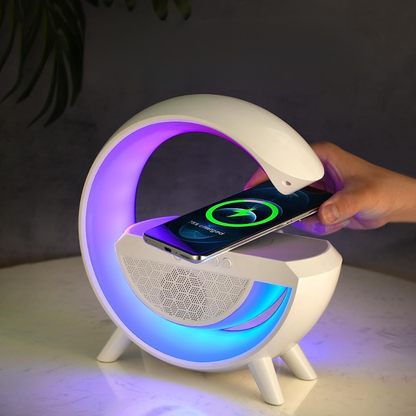 g-shaped rechargeable modern bluetooth speaker