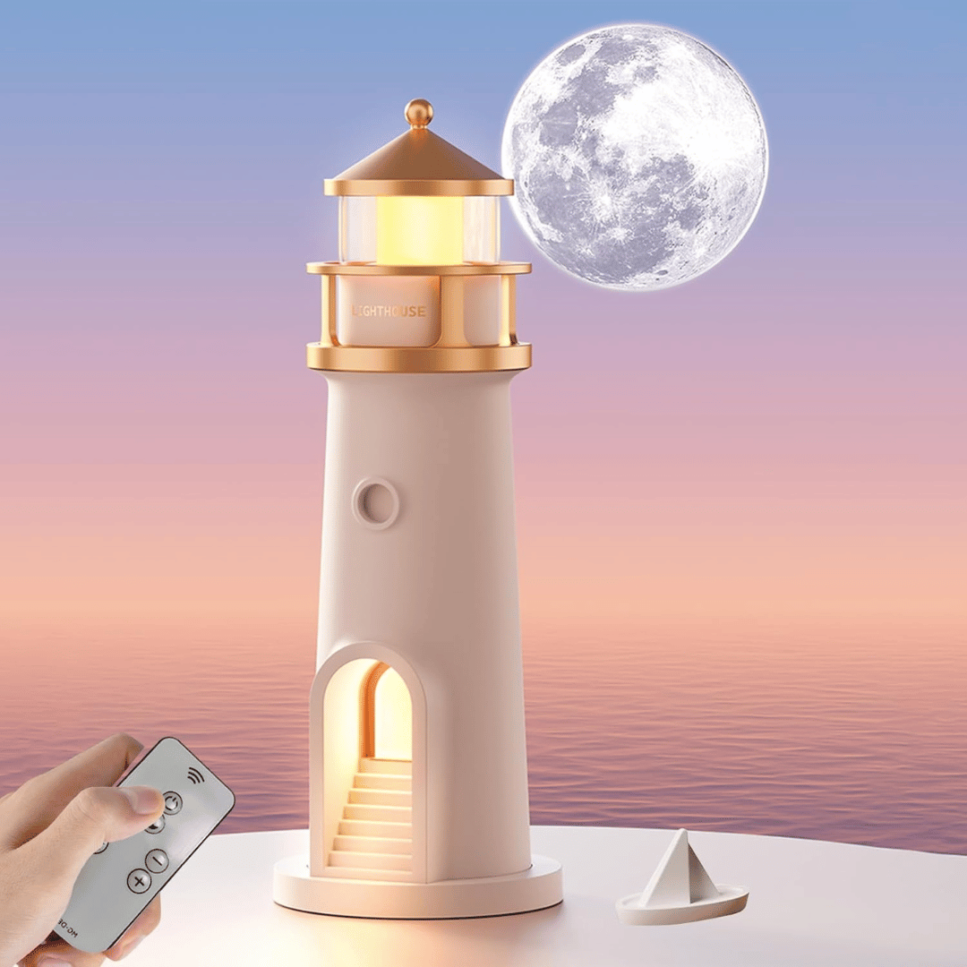 moon light house night light table lamp