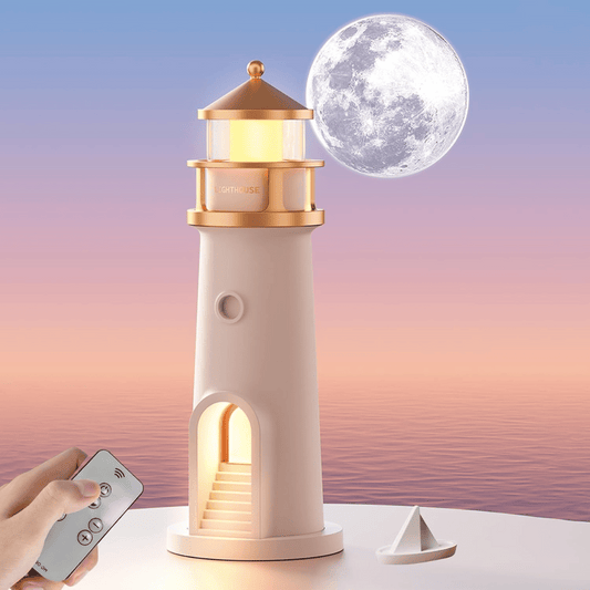 moon light house night light table lamp