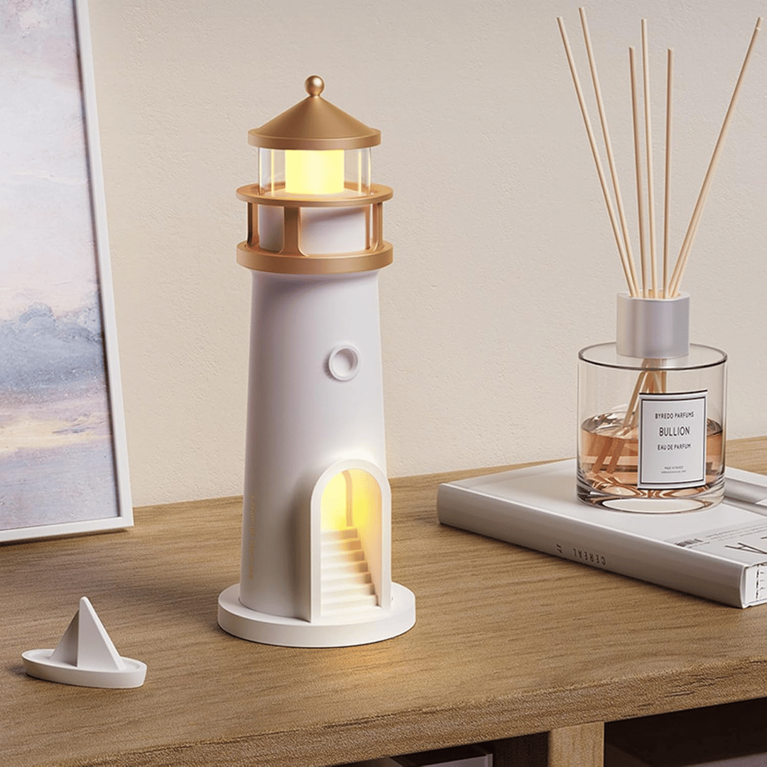moon light house night light table lamp