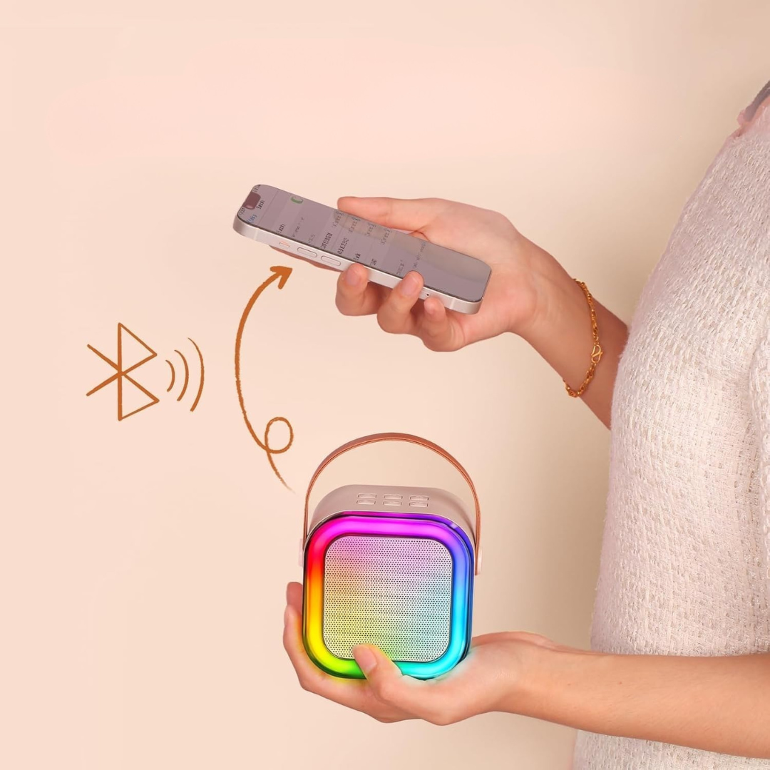 portable mini bluetooth speaker with microphone