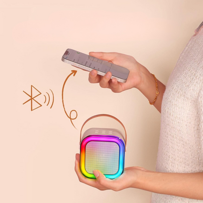 portable mini bluetooth speaker with microphone