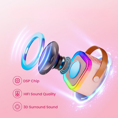 portable mini bluetooth speaker with microphone