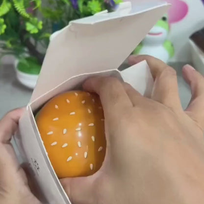 rechargeable burger shape study desk light lamp