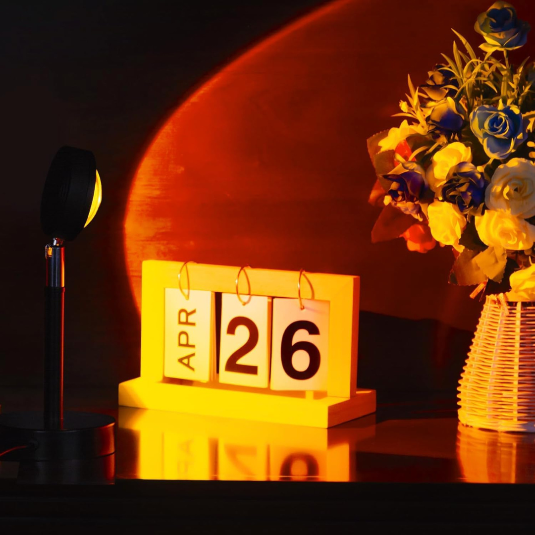 sunset effect lamp – 16 colors romantic night light