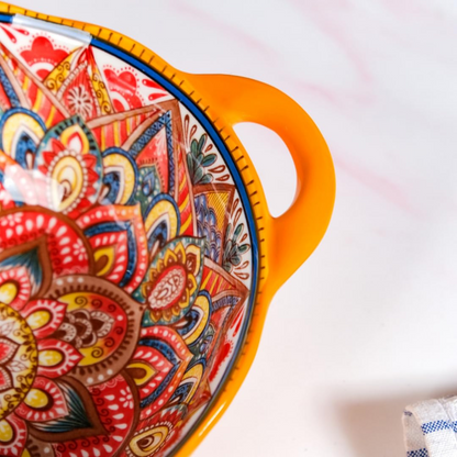 vibrant double handle serving bowl – 1500ml