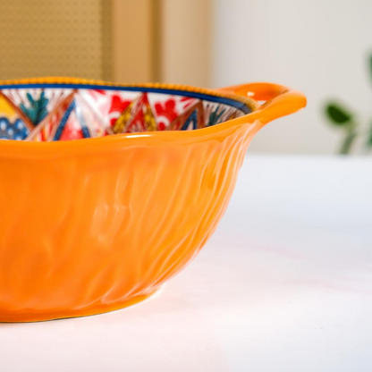vibrant double handle serving bowl – 1500ml